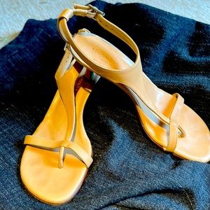 DINALD PLINER - kitten heel staple sandal